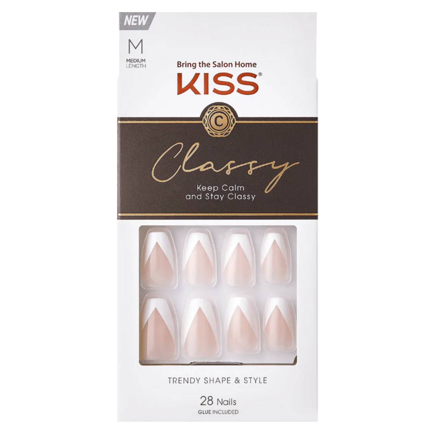 Back Image for Kiss Classy Nails KCS04C 28g