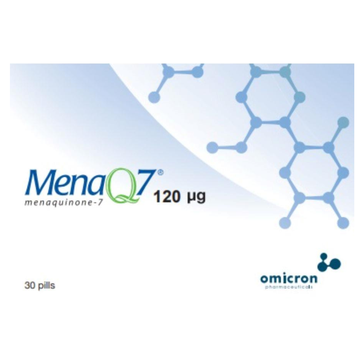 Back Image for MenaQ7 120 Tablets 30's
