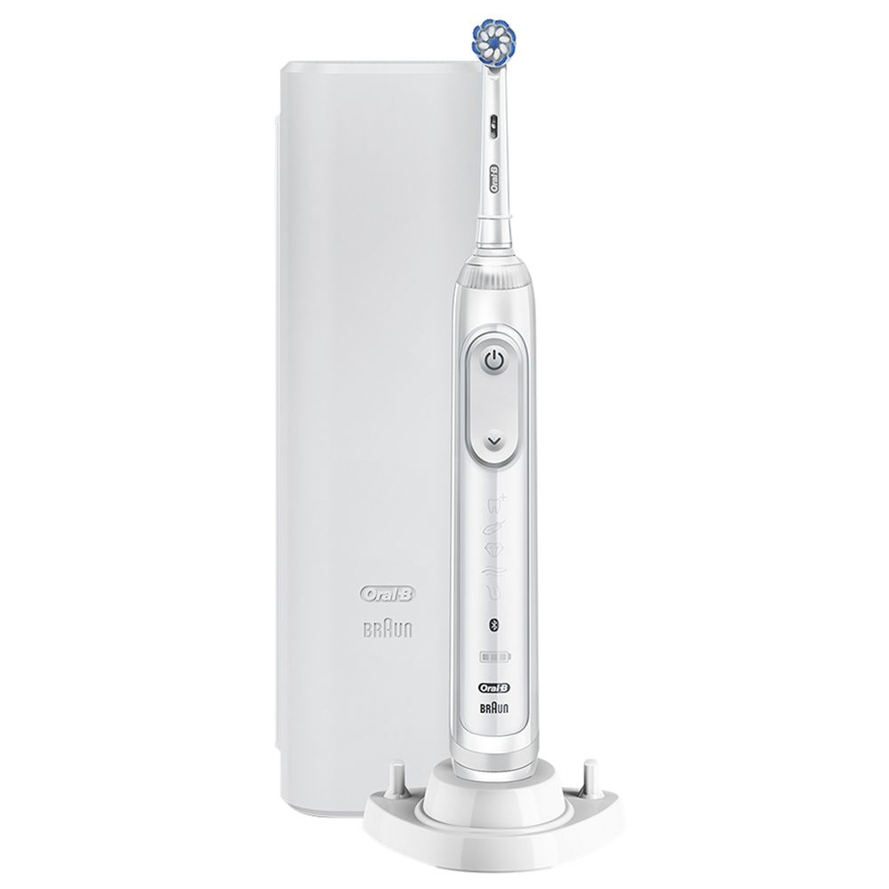 Product Image for Oral-B GeniusX 20100S Rechargeable Artificial Intelligence Toothbrush White