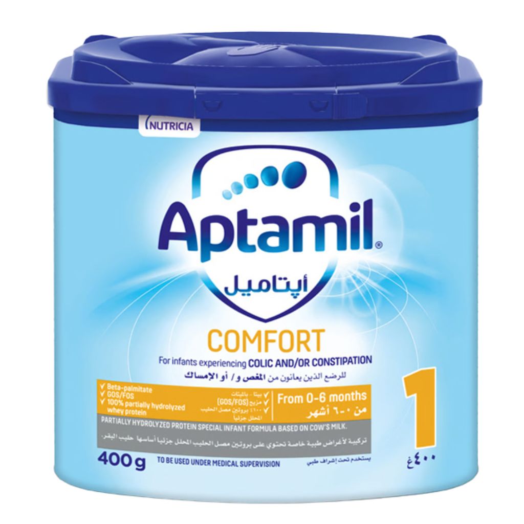 Aptamil Advance Comfort 1 Infant Milk Formula For 0-6 Months Baby 400g