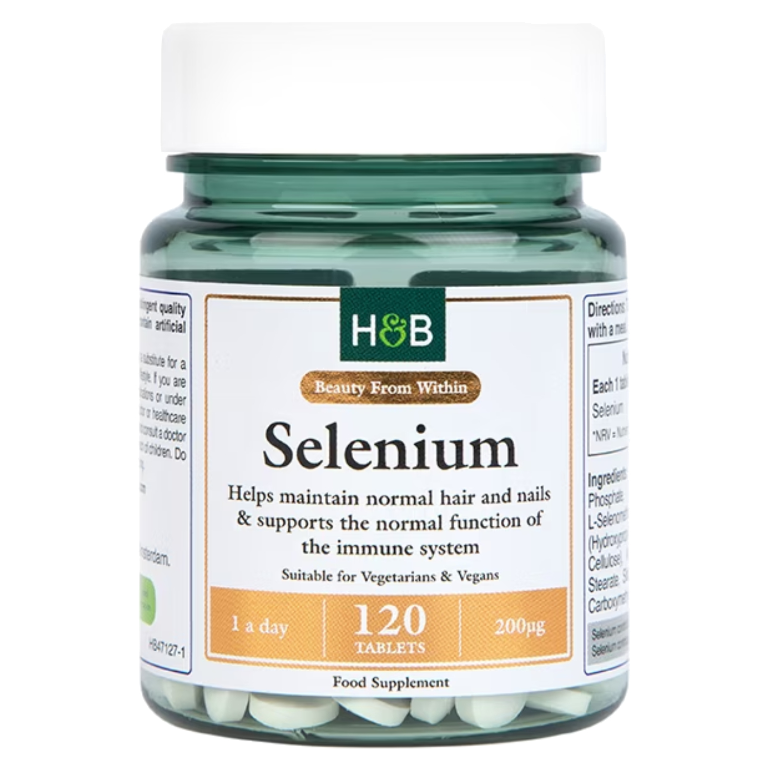 Natures Aid Selenium Tablets 200ug - High Potency Jordan
