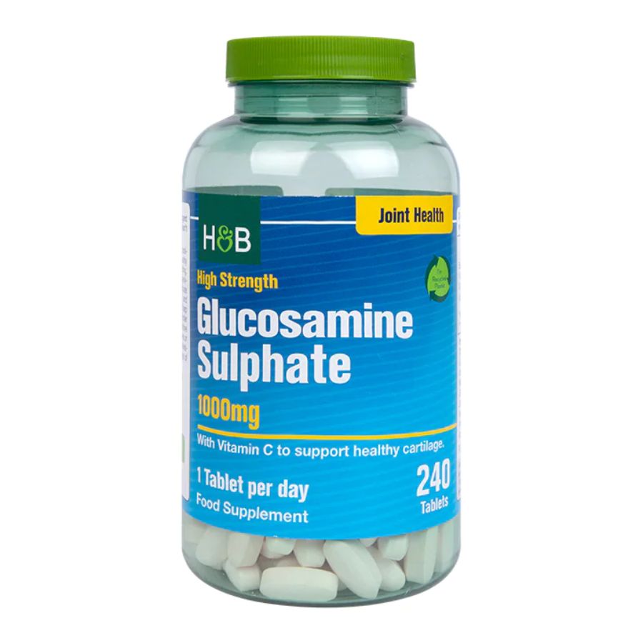 Product Image for H&B Glucosamine Sulphate 1000mg 240 Tablets