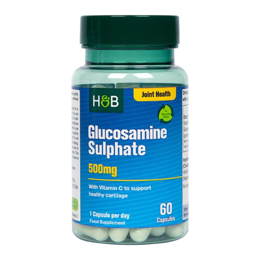 Product Image for H&B  Glucosamine Sulphate 500mg 60 Capsules