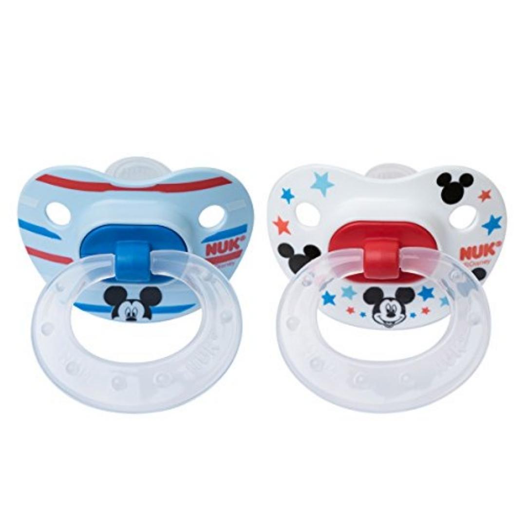 Buy NUK Disney Mickey Silicon Soother For 6-18M Baby, Pack of 1's