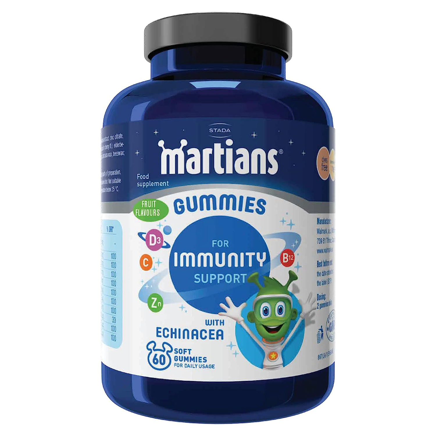 Back Image for Martians Echinacea Gummies 60's