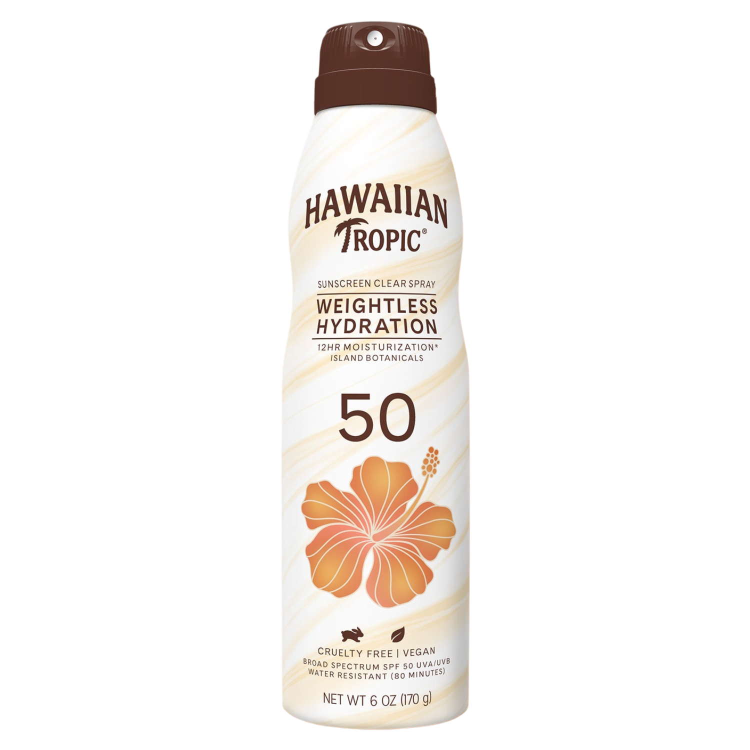 هاوايان تروبيك سيلك هيدرات بخاخ واقي من الشمس عديم الوزن (SPF50 )170 غHawaiian Tropic