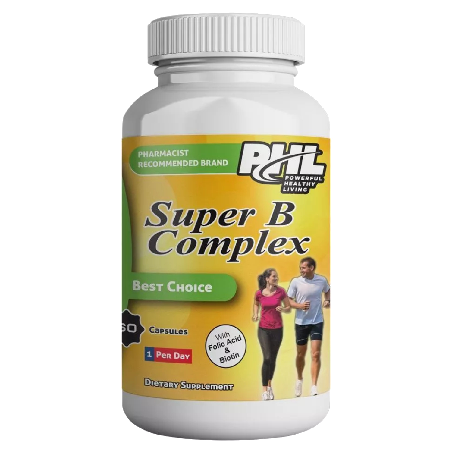 Product Image for PHL Super B-Complex Capsules 60's