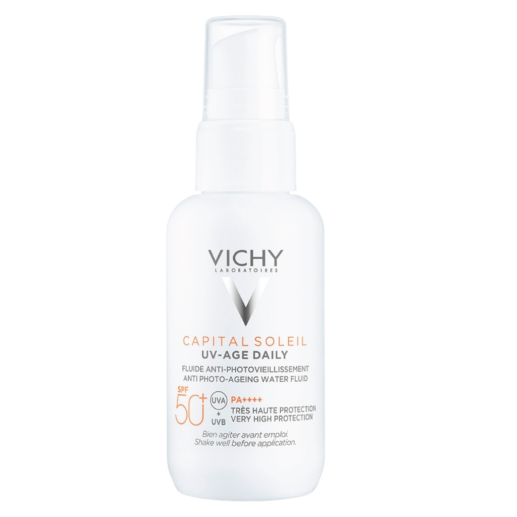Vichy Capital Soleil Uv - Age Anti Ageing Sunscreen Spf 50+ With Niacinamide 40Ml