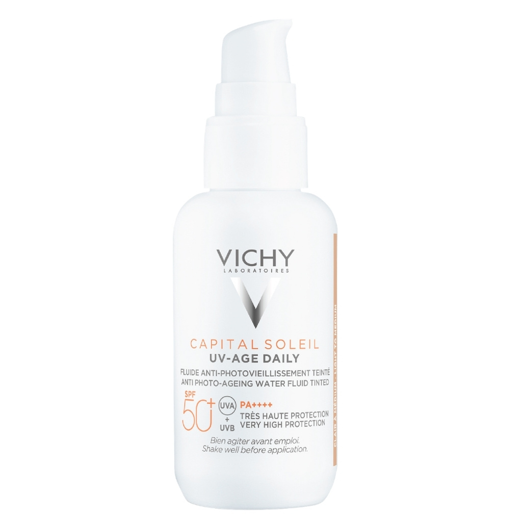 Vichy Capital Soleil Uv - Age Tinted Anti Ageing Sunscreen Spf 50+ With Niacinamide 40Ml