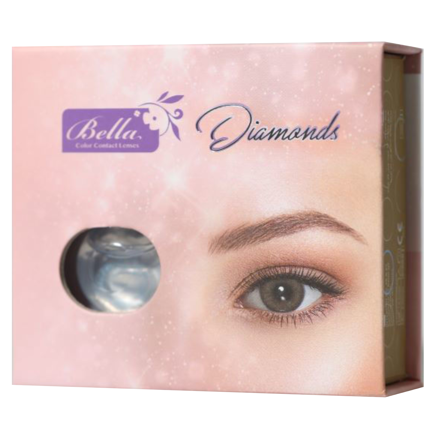 Product Image for Bella Diamond Agate Brown plano Pair of Lenses