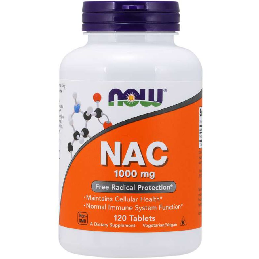 Product Image for Now Foods NAC 1000mg Tablets 120's