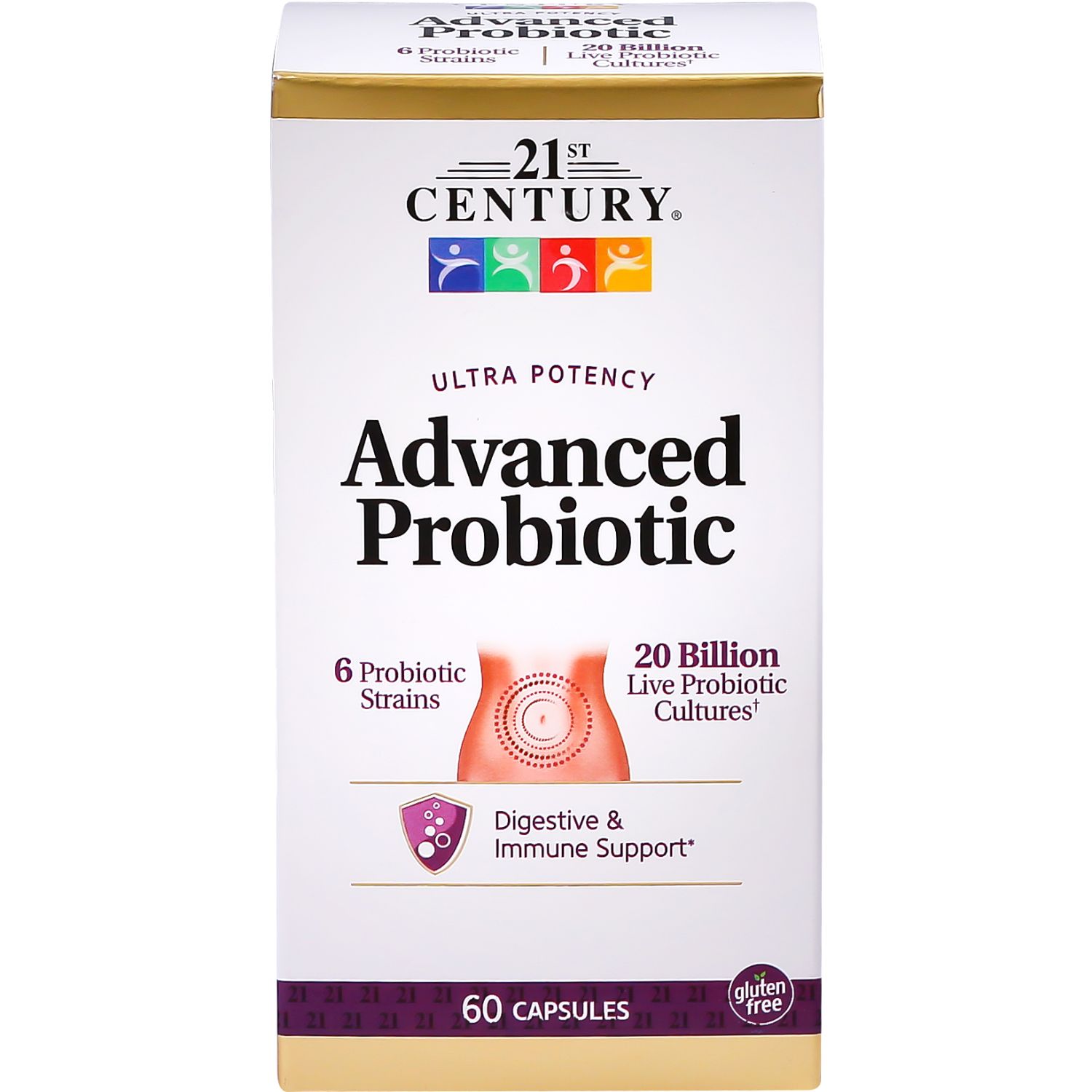 Product Image for 21st Century Advanced Probiotics Capsules 60's