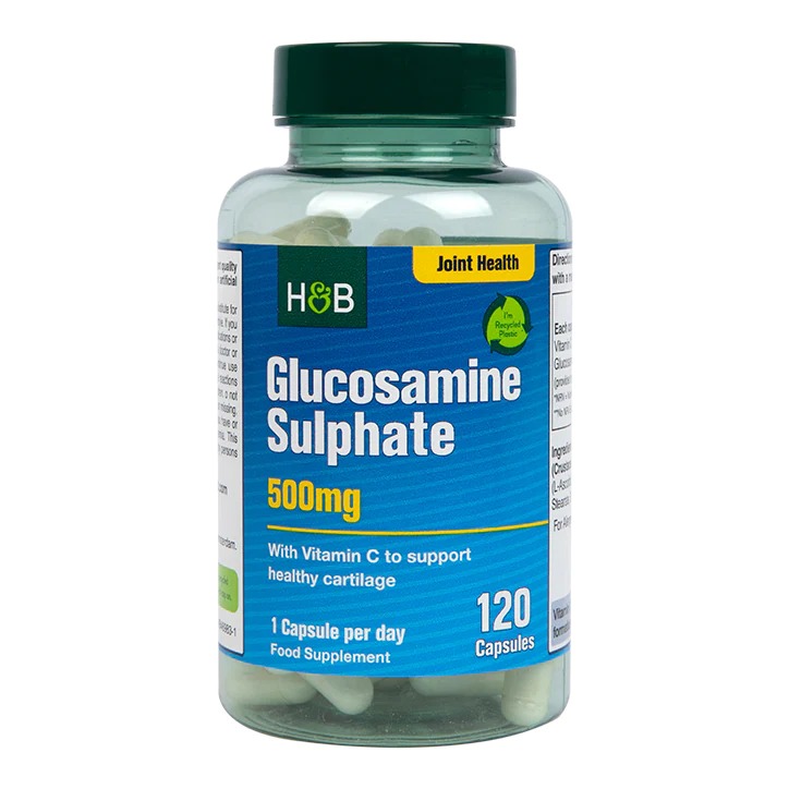 Product Image for Holland & Barrett Glucosamine Sulphate 500mg 120 Capsules
