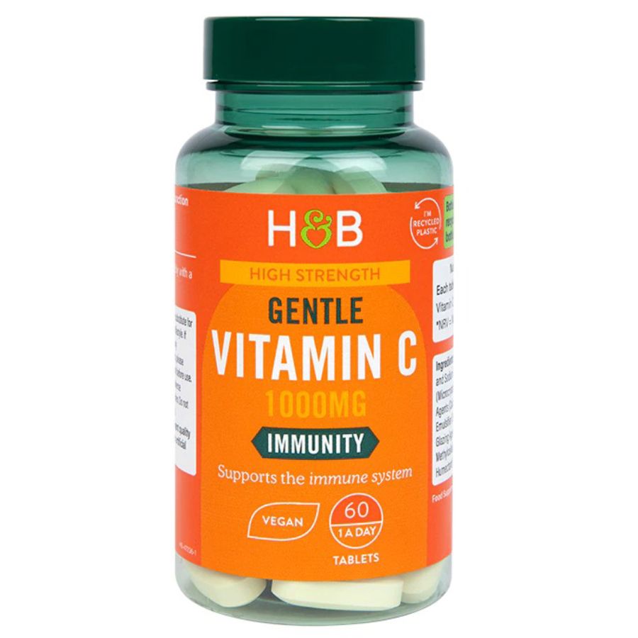 Product Image for Holland & Barrett HIGH STRENGTH GENTLE VITC 1000MG 60's