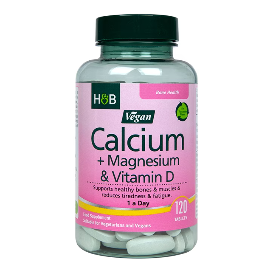 Product Image for Holland & Barrett Vegan Calcium & Magnesium 120 Tablets