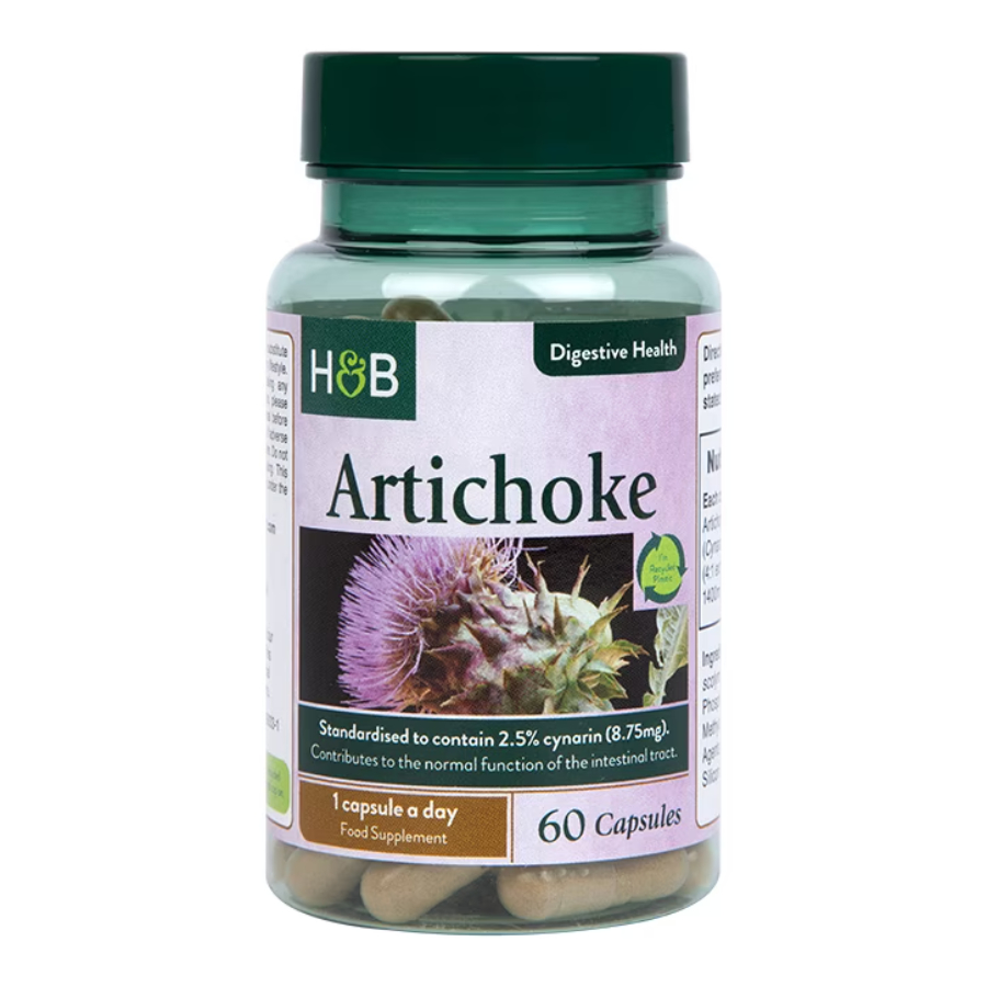 Product Image for Holland & Barrett Artichoke Extract 60 Capsules