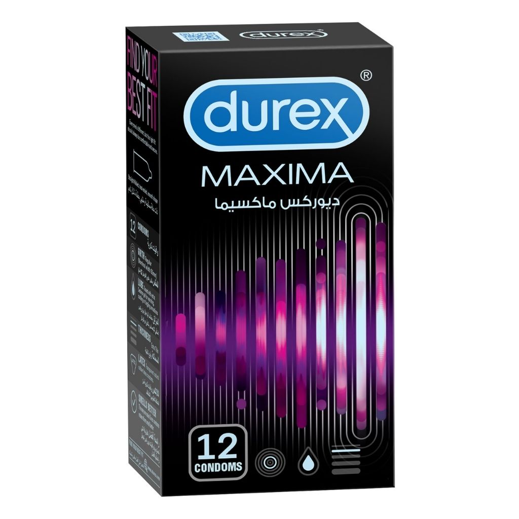 واقيات ذكرية ديوركس ماكسيما،  12 قطعة