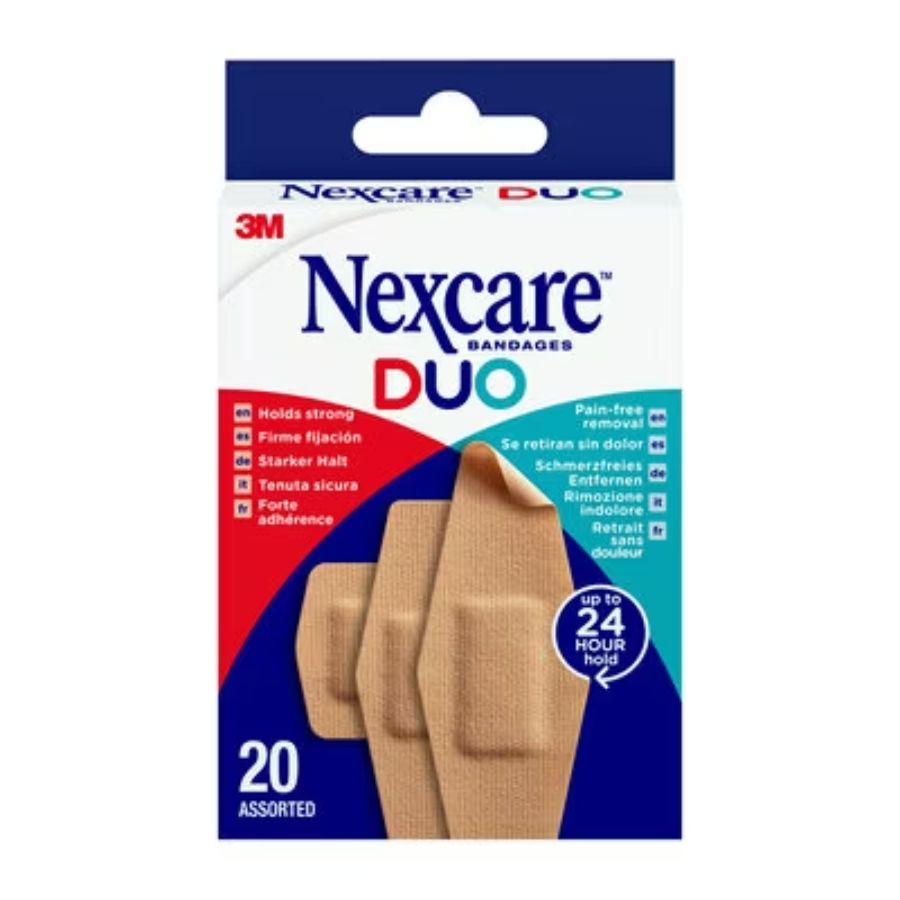 Product Image for Nexcareâ„¢ DUO Pasters Assorted 20's