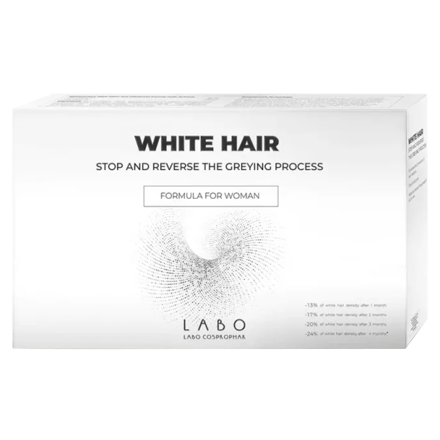 Product Image for LABO WHITE HAIR Treatment Woman Treatment for the Development of White Hair 20vials x 3.5ml