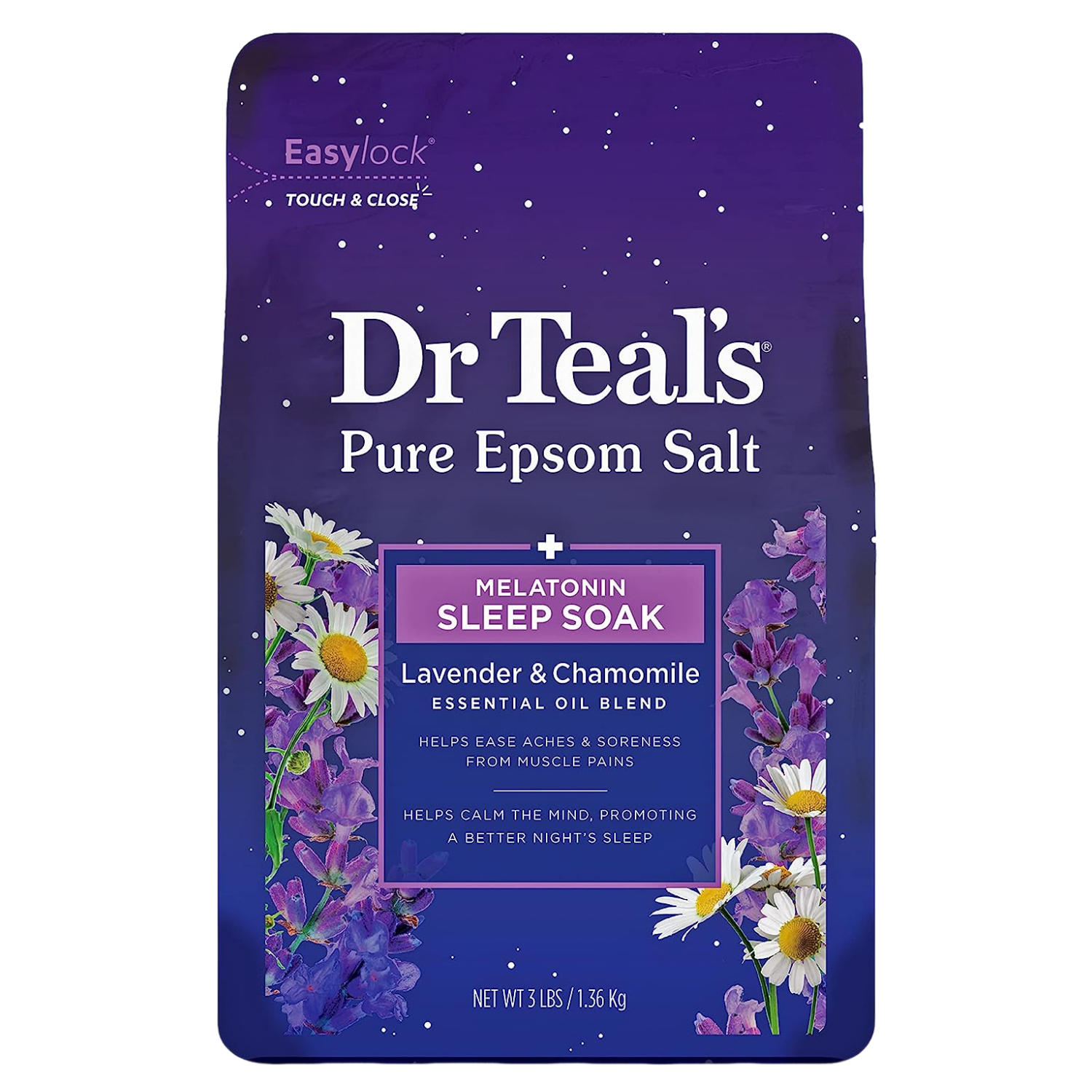 Product Image for Dr. Teal's Epsom Bath Salt Melatonin 1.36kg