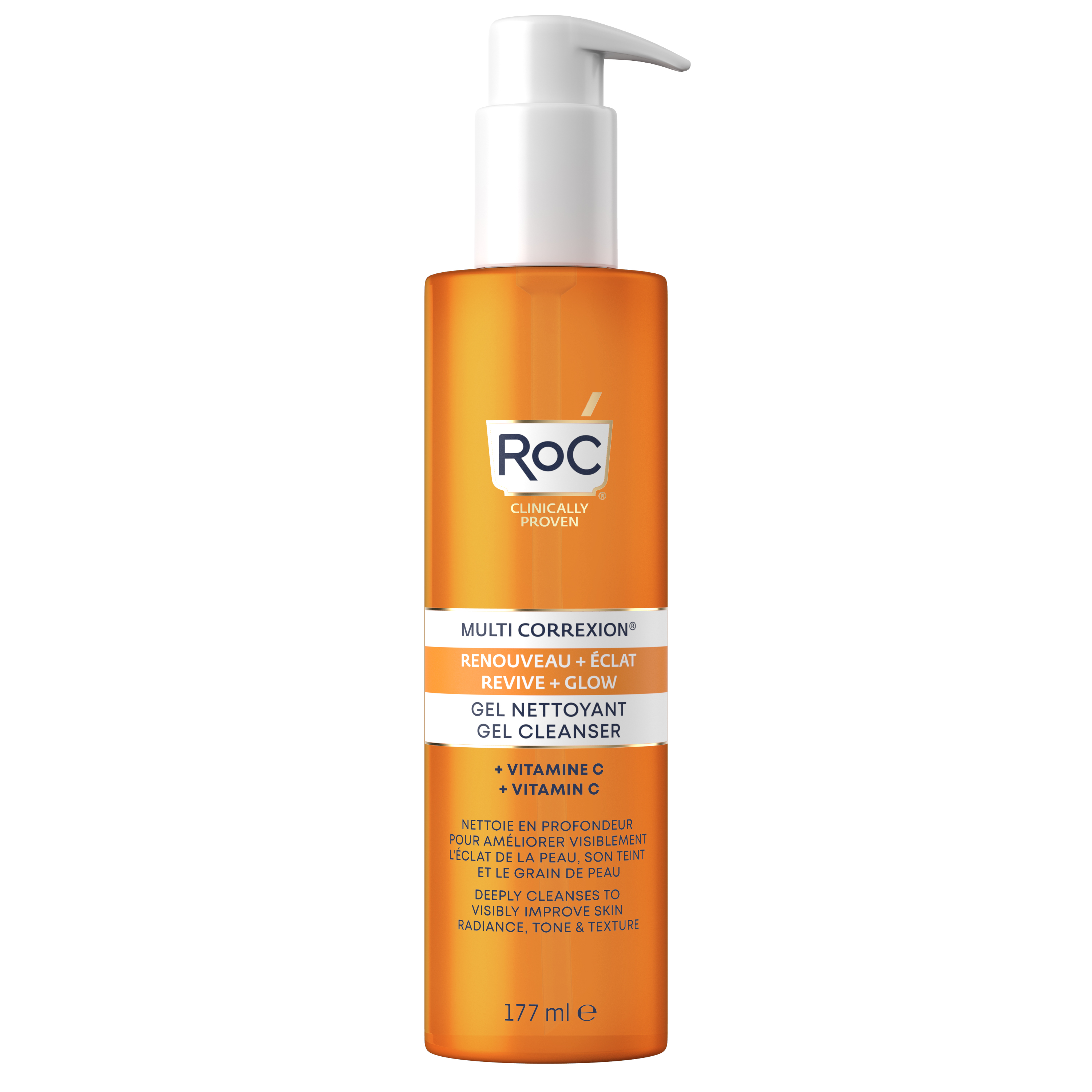 Product Image for ROC Multi Correxion Revive + Glow Gel Cleanser 177ml