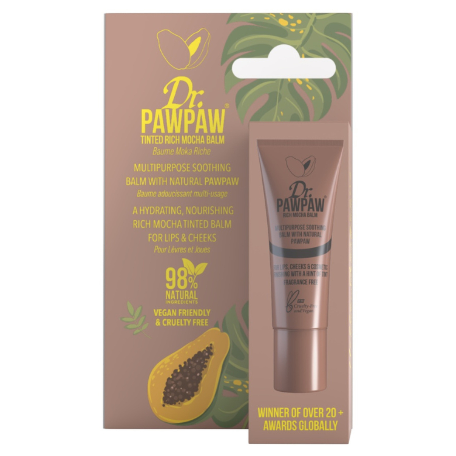Product Image for Dr. Pawpaw Rich Mocha Balm 10ml