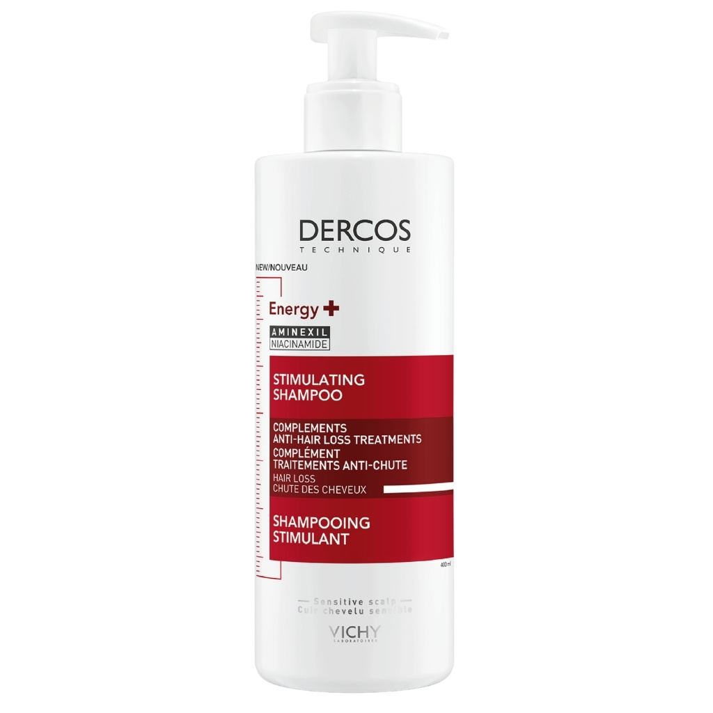 Vichy Dercos Energy + Stimulating And Anti Hair Loss Shampoo With Aminexil 400Ml