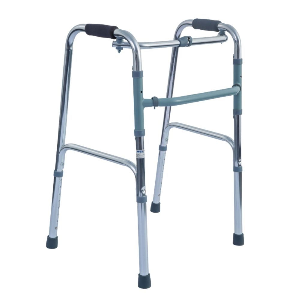 Product Image for Wolaid Button Folding Height Adjustable Walker