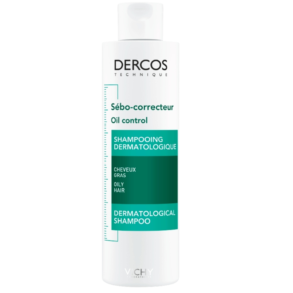 Dercos Oil Correct Shampoo For Oily Hair 200Ml