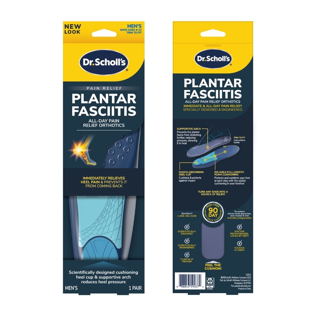 Buy Scholl's Orthotics For Plantar Fasciitis, Shock Absorbing