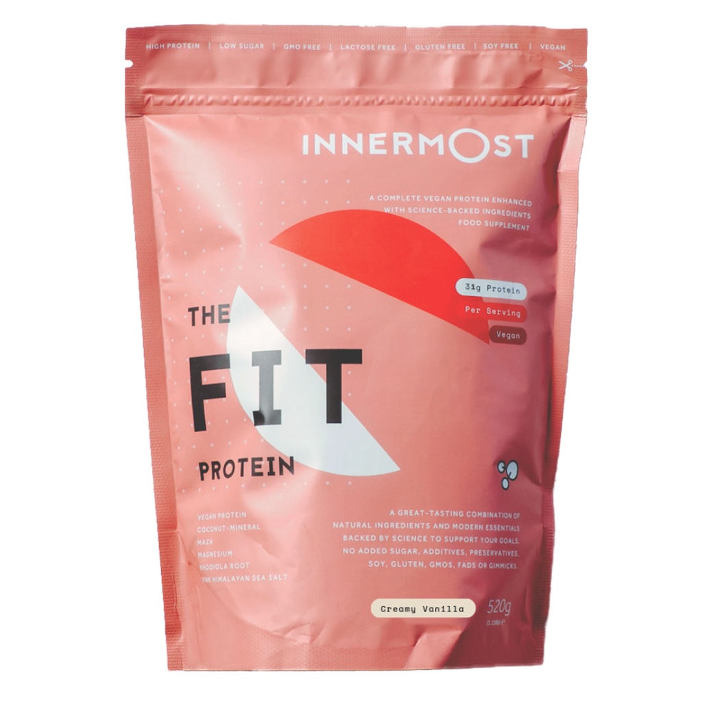 Innermost The Fit Vegan Protein Powder, Creamy Vanilla 520g