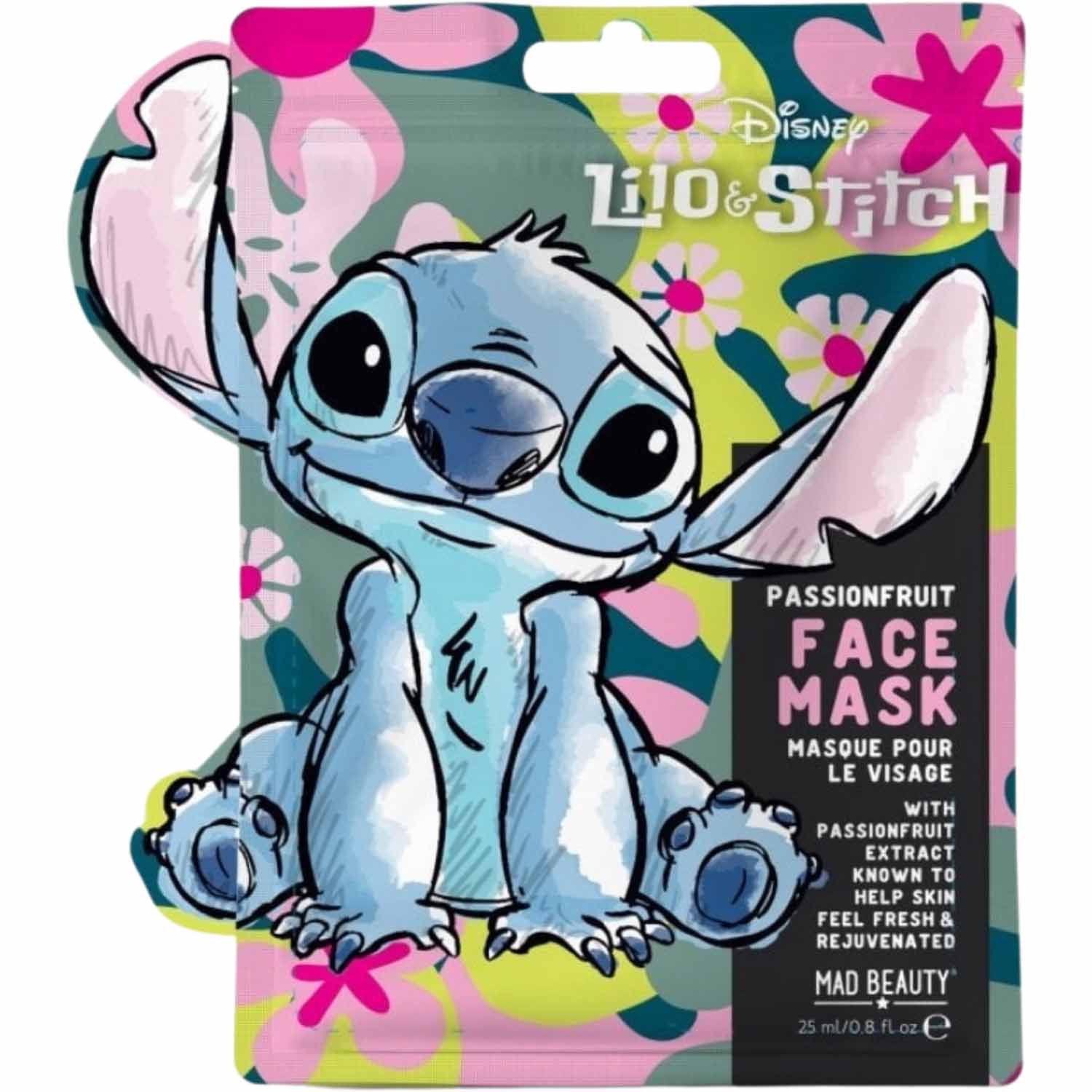 Buy Disney Lilo & Stitch Rejuvenating Passion Fruit Face Sheet Mask ...