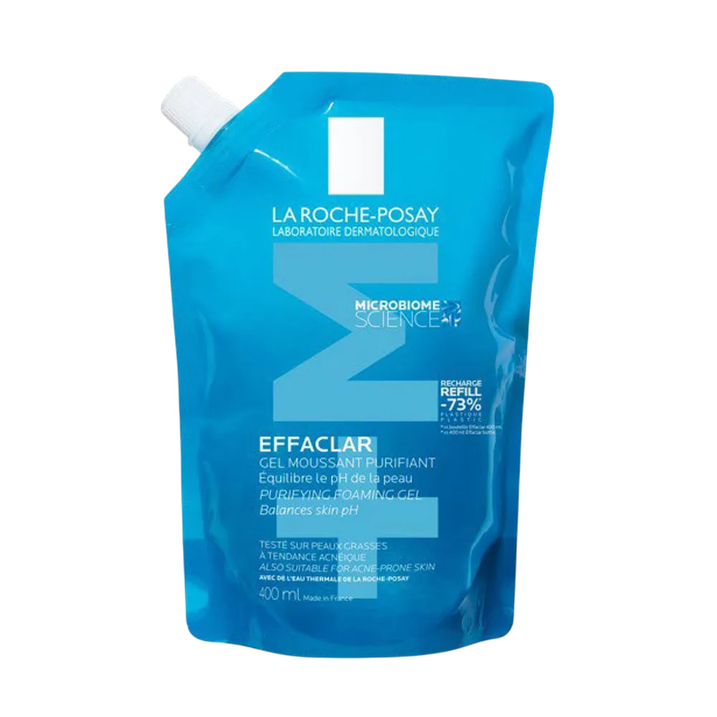 La Roche-Posay Effaclar Acne Purifying Foaming Gel Cleanser For Oily Skin Refill 400ml
