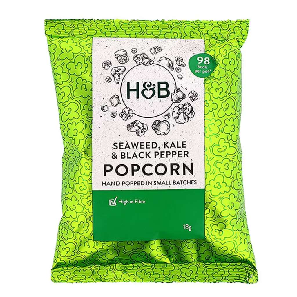 Holland & Barrett Popcorn Seaweed, Kale & Black Pepper 18g