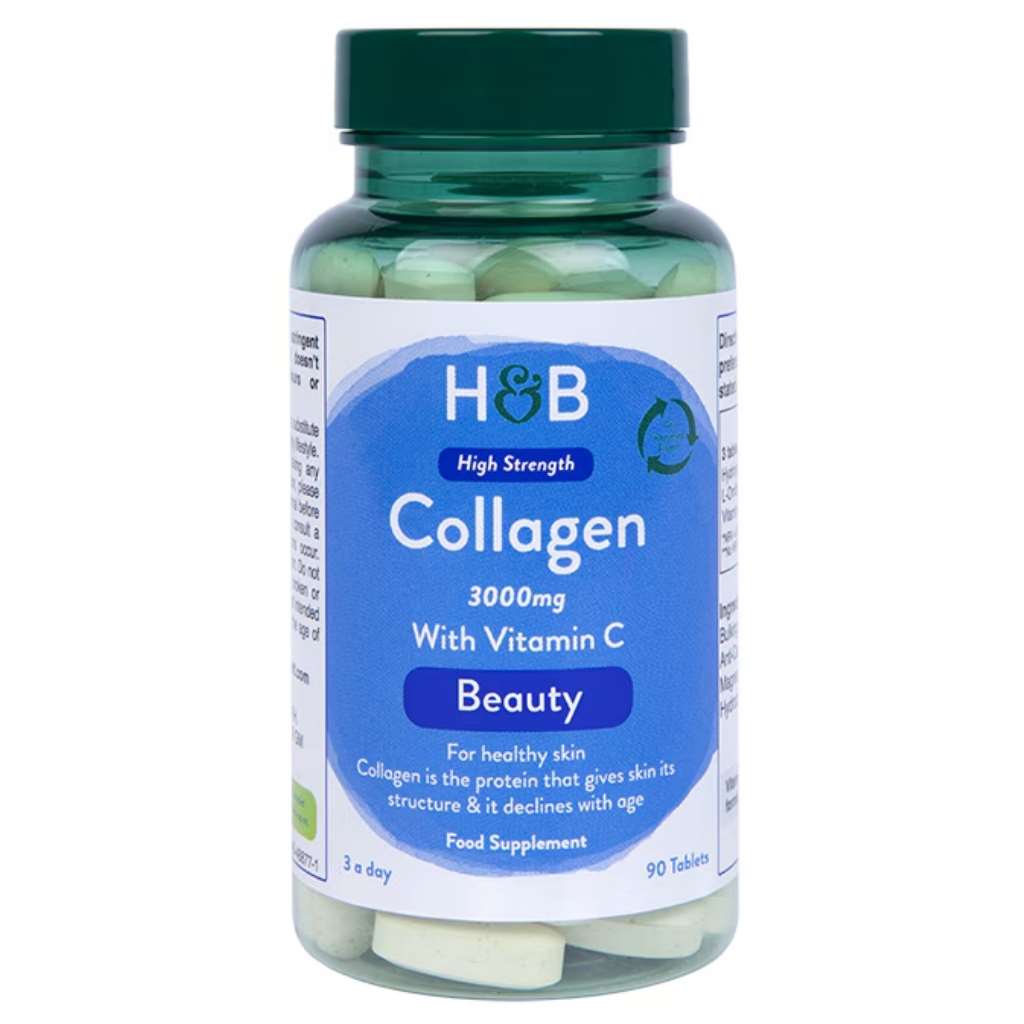 Holland & Barrett Bovine Collagen 3000mg 90 Tablets