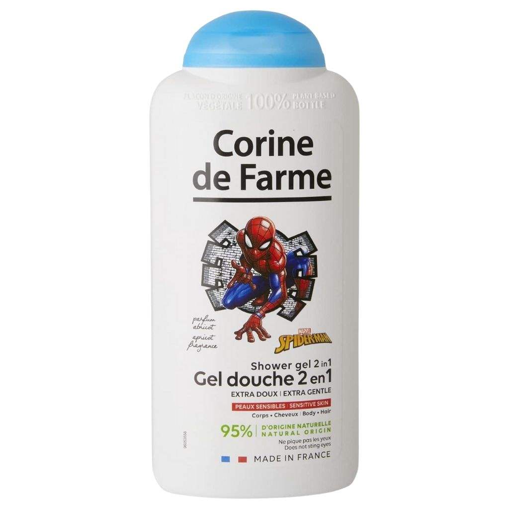 Corine de Farme 2 In 1 Hair & Body Shower Gel, Spiderman 300ml