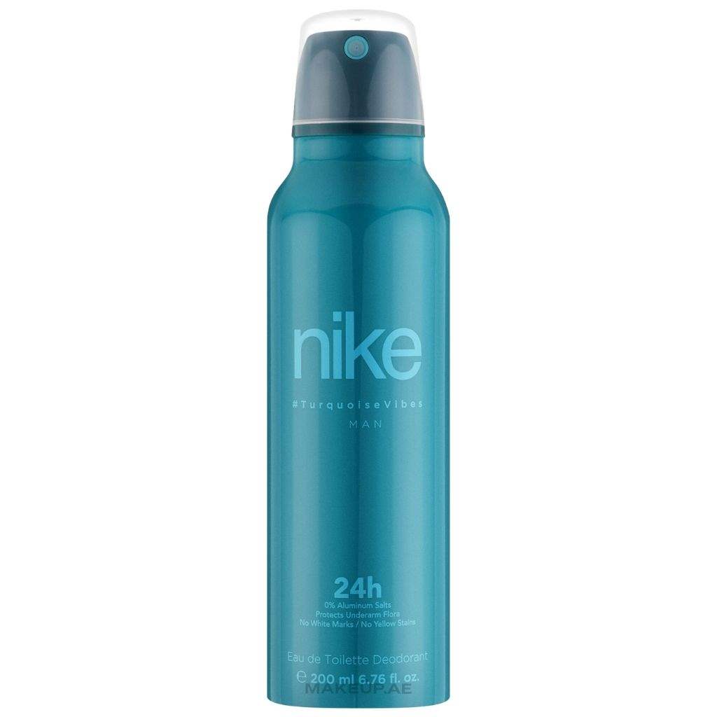 Nike Turquoise Vibes Eau De Toilette Deodorant Spray for Man 200 ml
