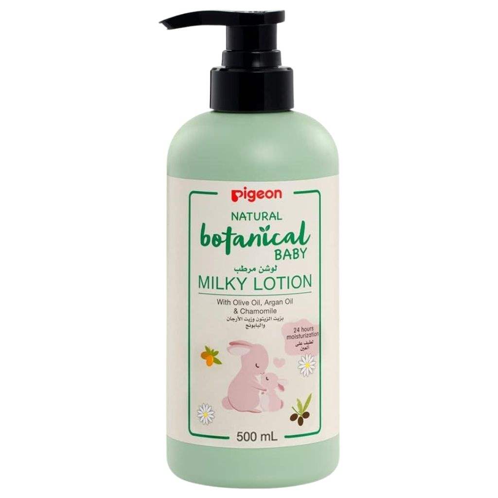 Pigeon Natural Botanical Baby Milky Lotion 500ml