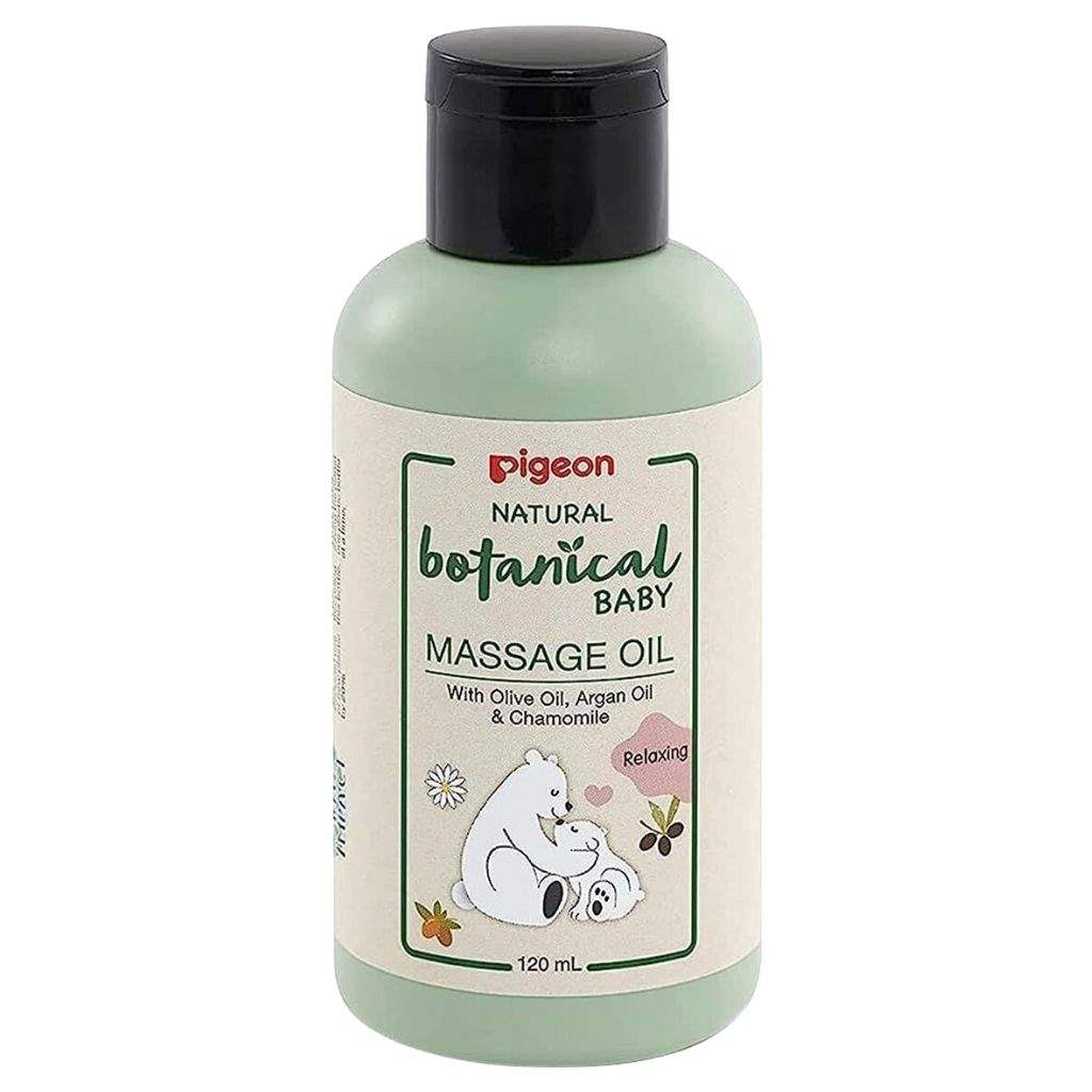 Pigeon Natural Botanical Relaxing Baby Massage Oil 120ml