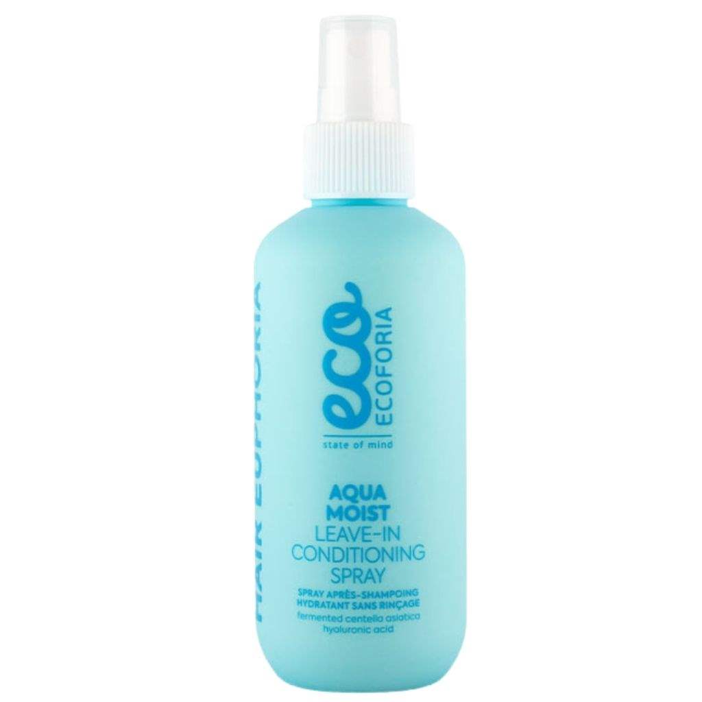 Ecoforia Aqua Moist Leave In Hair Conditioning Spray With Hyaluronic Acid 200ml