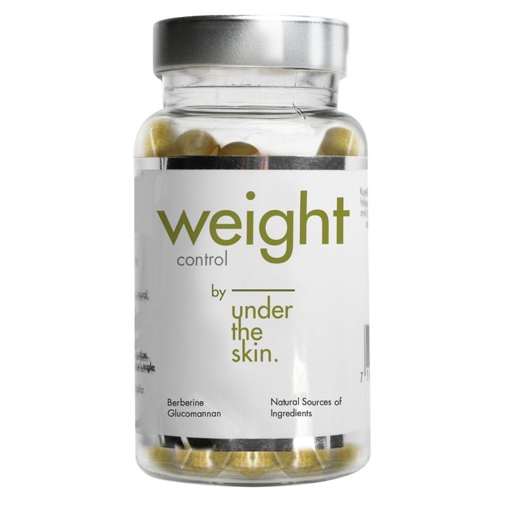 أندر ذا سكين - ويت كنترول - بربرين، خل التفاح، وقرفة ٦٠ كبسولة