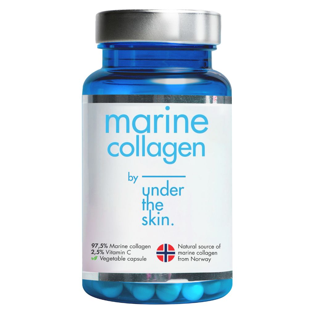 أندر ذا سكين - كولاجين بحري + فيتامين سي ٦٠ كبسولة