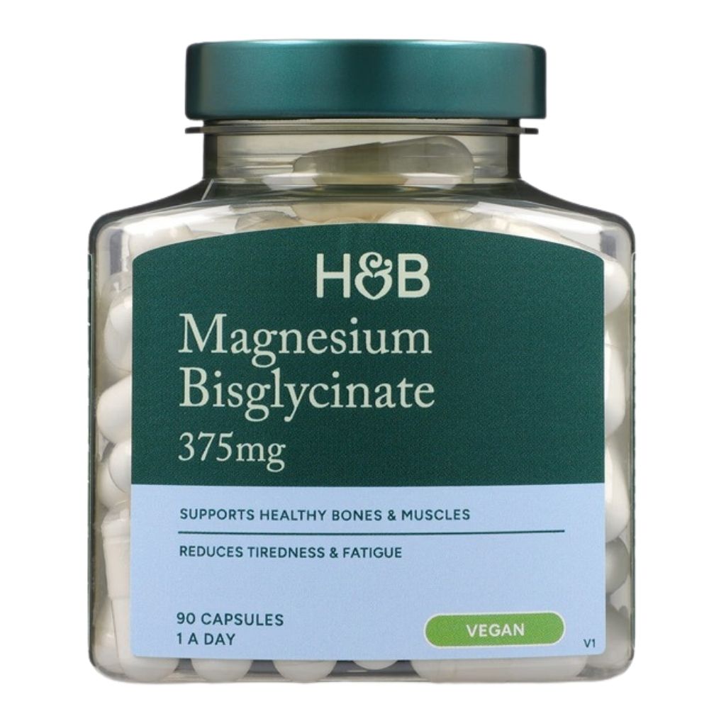 H&B Magnesium Bisglycinate 375Mg Cap 90S