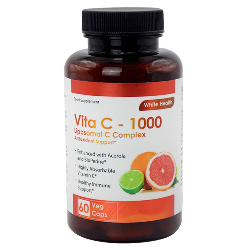 White Health Vita C 1000 Liposomal Complex Capsules, Pack of 30’s