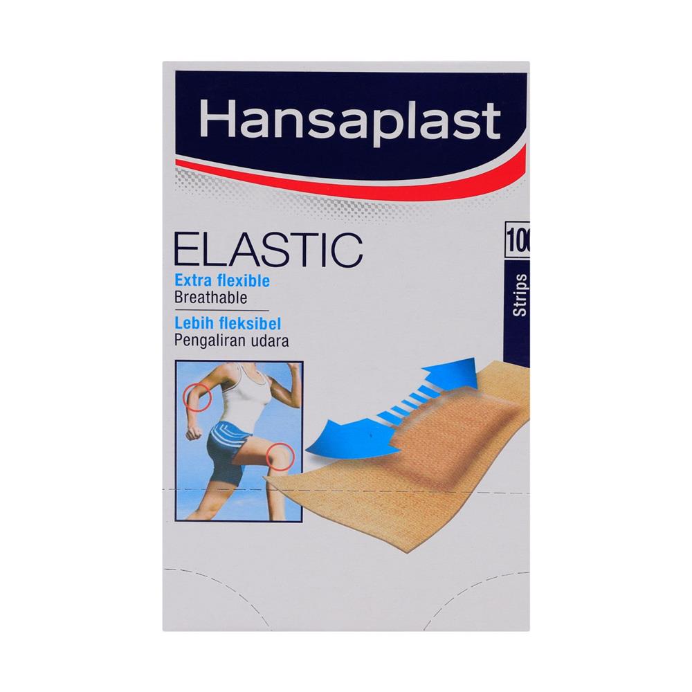 Back Image for Hansaplast Elastic Strips 100's