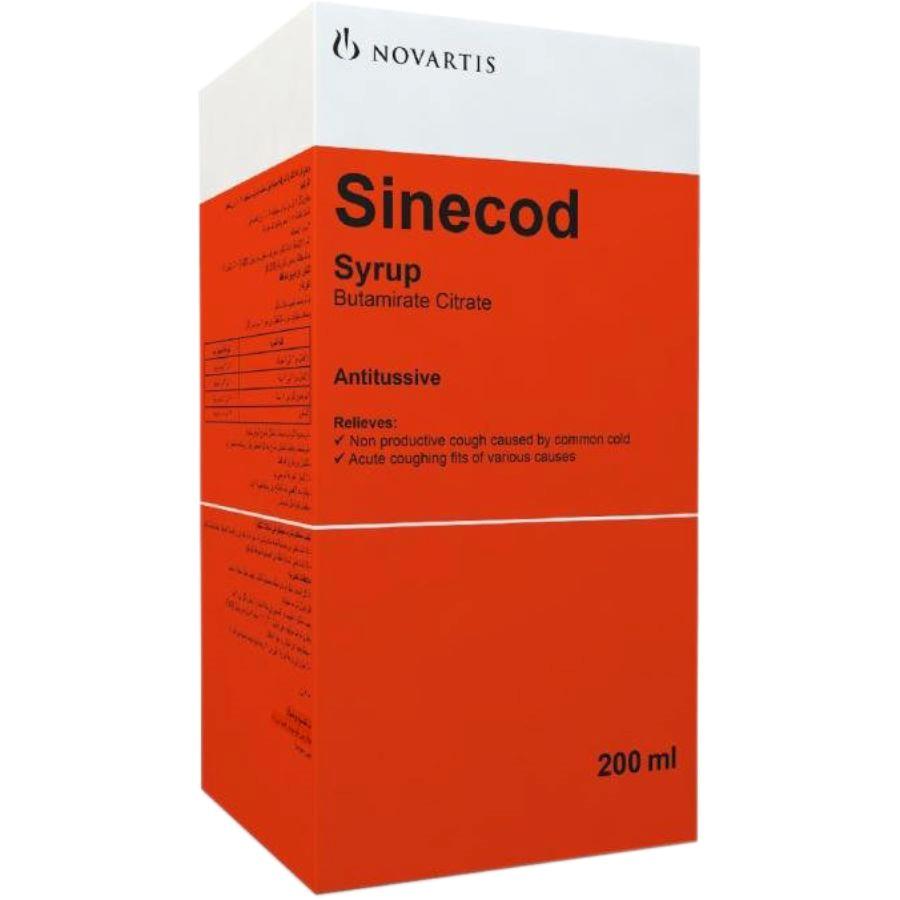 Product Image for Sinecod Syrup 200ml