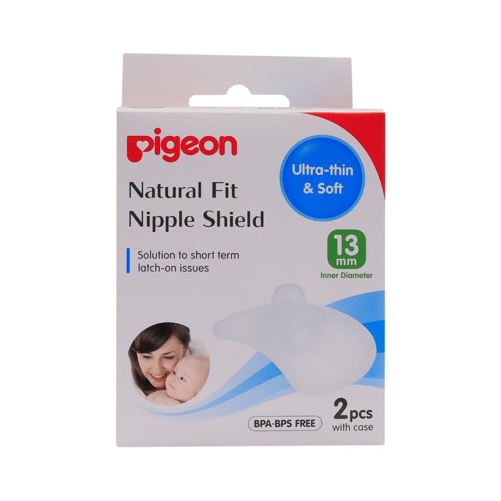Back Image for Pigeon Natural Fit Silicone Nipple Shield 2's
