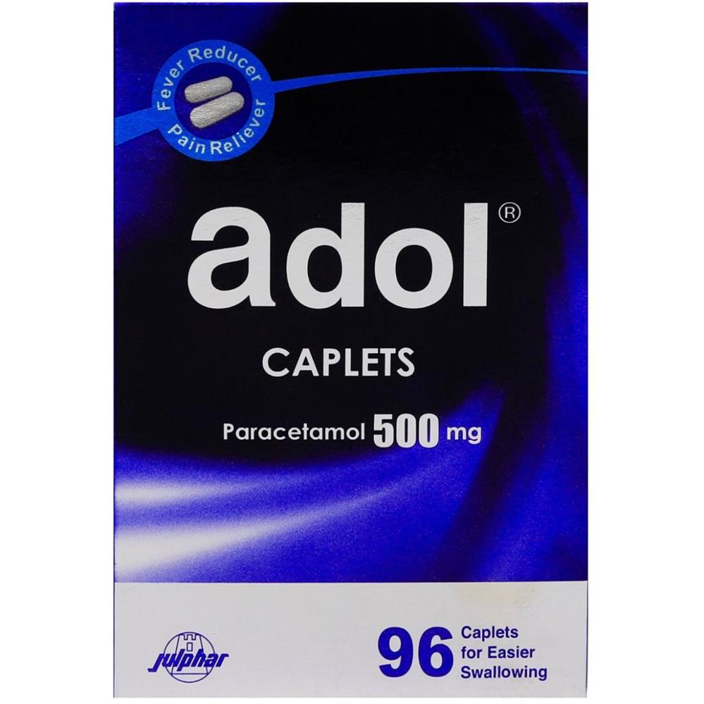 Back Image for Adol 500mg Caplets 96's