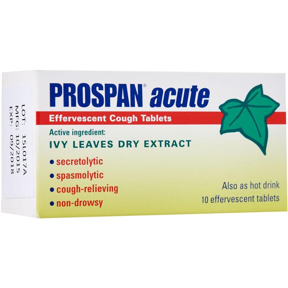 Prospan Acute Effervescent Cough Tablets 20's