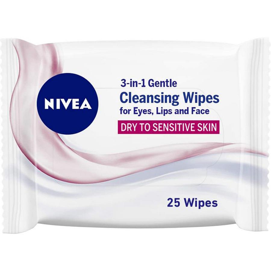 Nivea Pure Cleansing Wipes For All Skin Types 25's